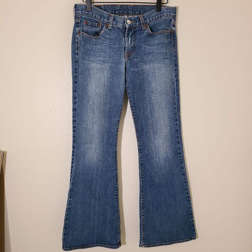 Lucky Brand Low Rise Y2k 2000s Flare